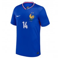 Camiseta Francia Adrien Rabiot #14 Primera Equipación Replica Eurocopa 2024 mangas cortas